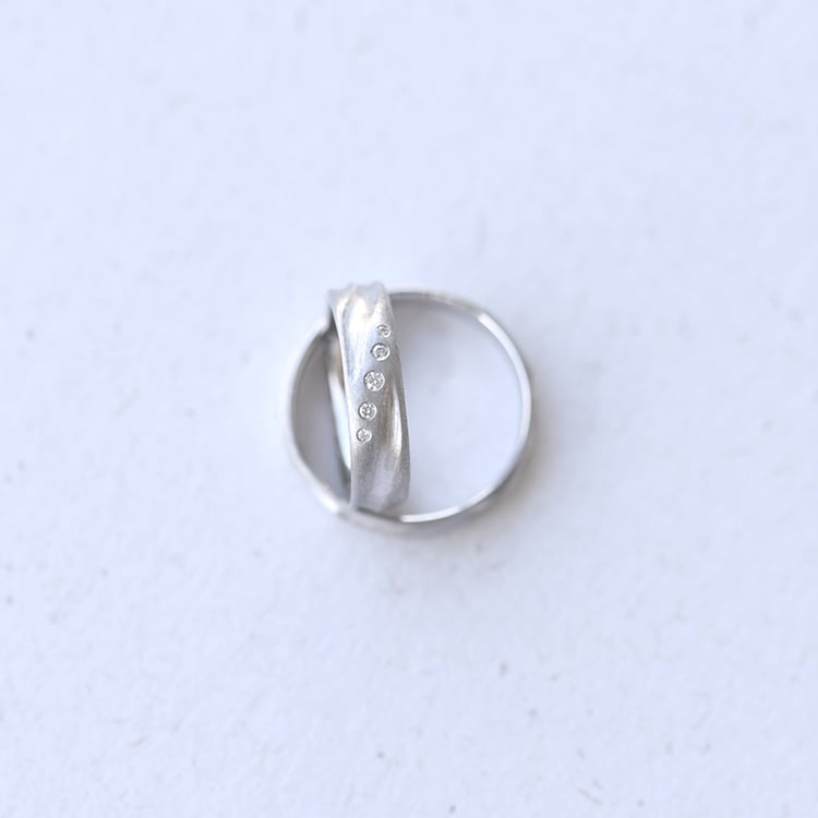 Zlaté tvarované prsteny 59065