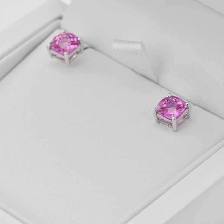 Safírové náušnice 35179