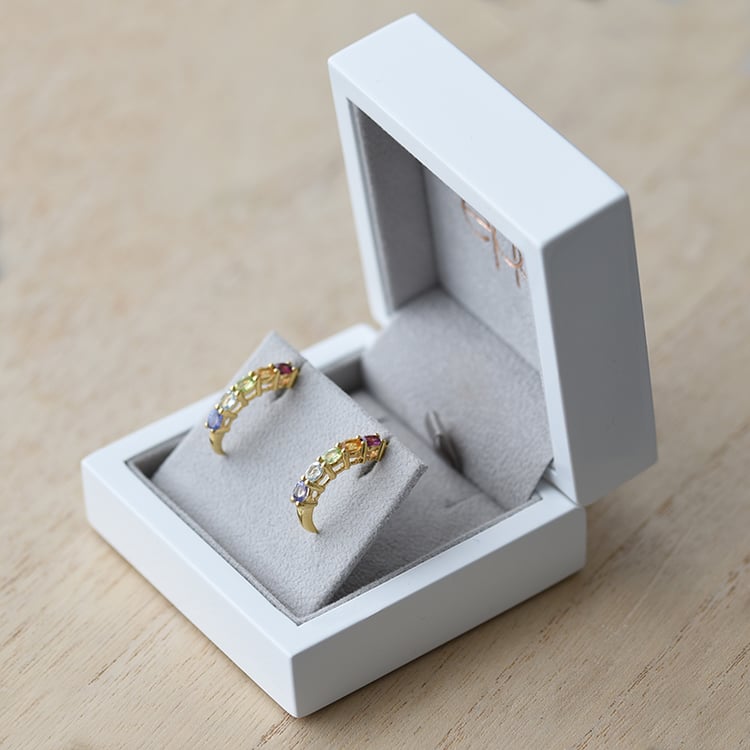 Duhové náušnice 60365