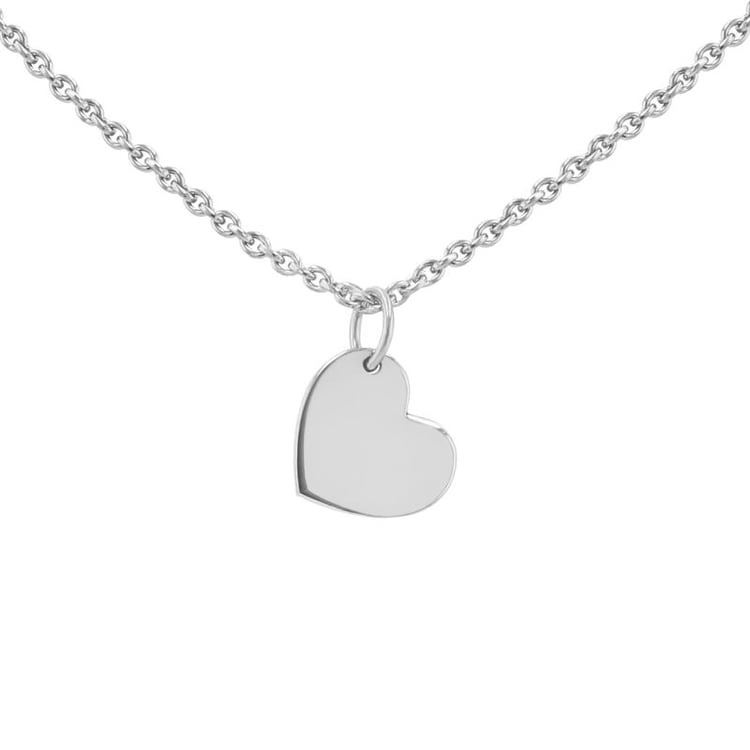 Set stříbrného přívěsku a náhrdelníku pro dva Bianca 99612