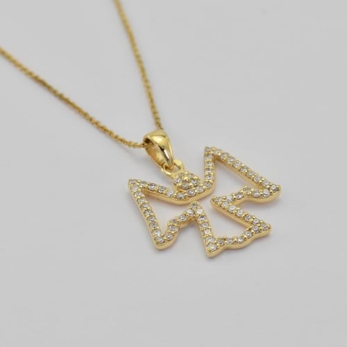 Přívěsek anděl s diamanty Jayon