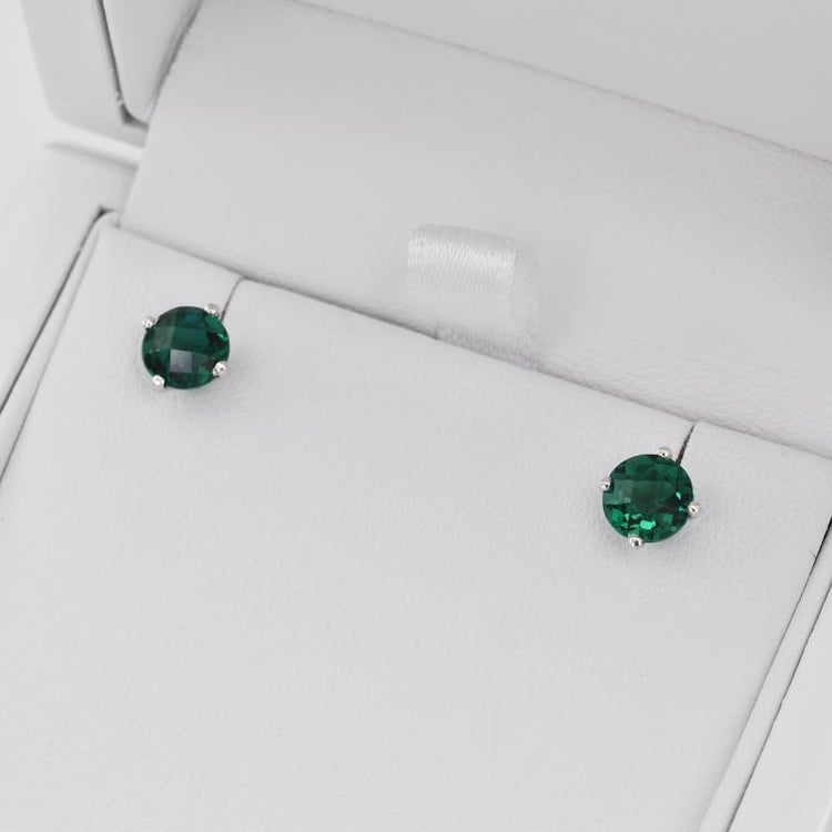 Zlaté napichovací náušnice 25667