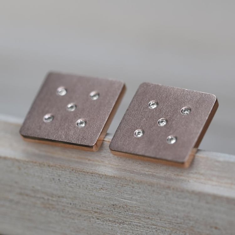 Diamantové manžetové knoflíčky 60246