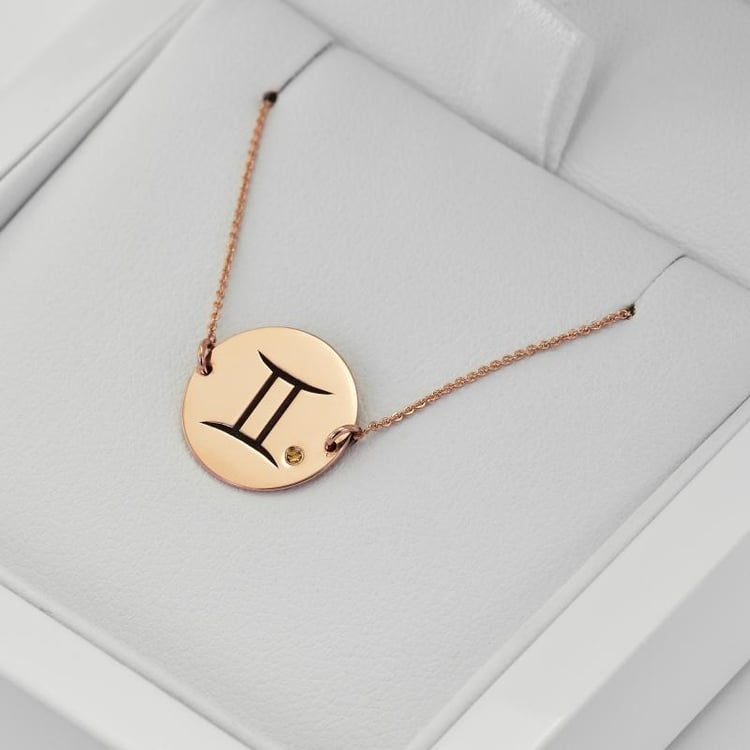 Náramek s citrínem 31370