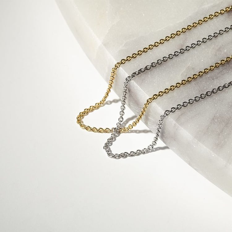 Ankr řetízek 45 cm z 14k zlata se šířkou 1.4 mm 130732