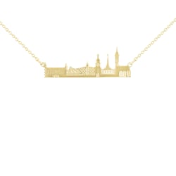 Zlatý či platinový náhrdelník města Bratislava