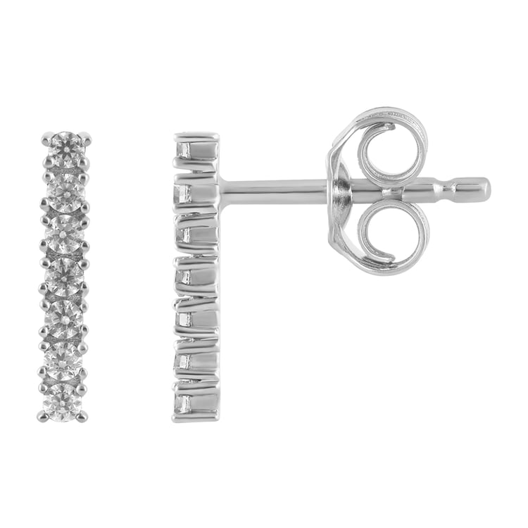 Zlaté náušnice s lab-grown diamantem Laurene 163397