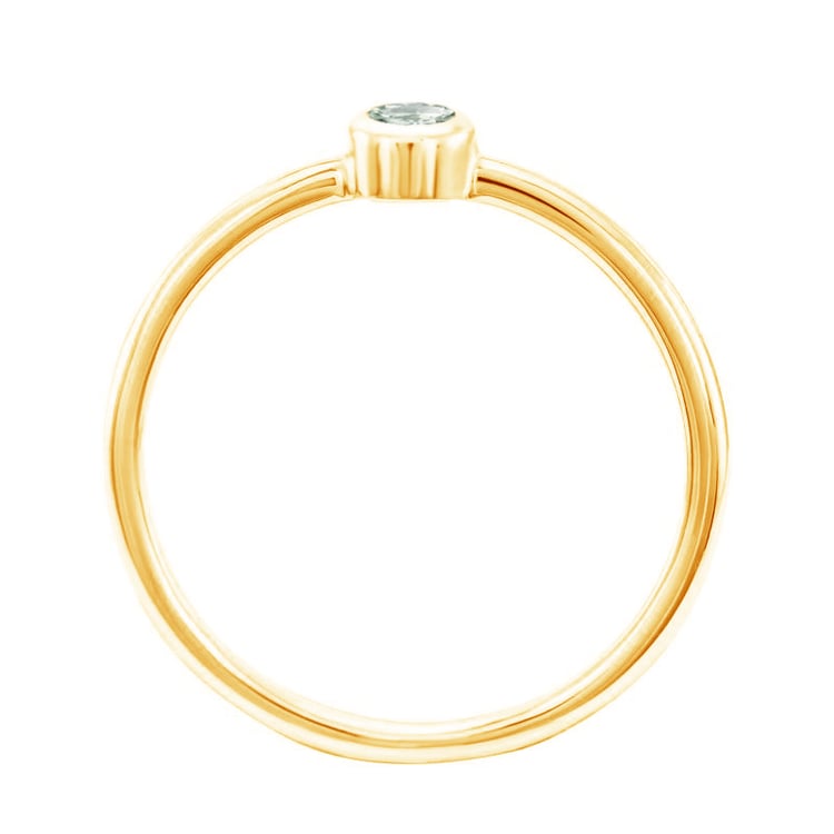 Zlatý safírový prsten 71667