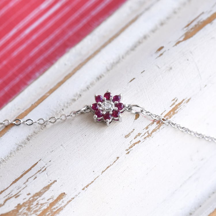 Rubínový náramek 85262