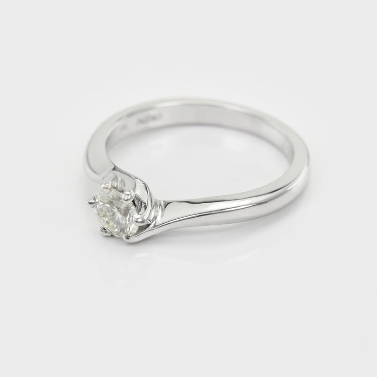 Diamantový prsten ze zlata Hetal 64839