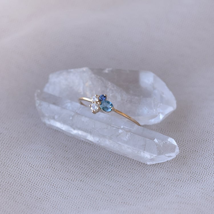 Prsten s topazem 67381