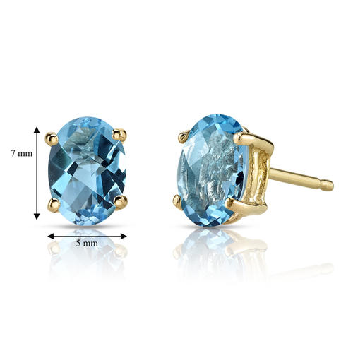 Zlaté náušnice 18187