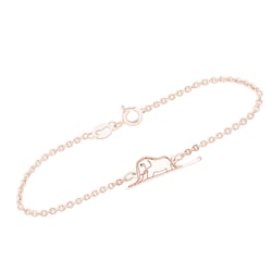 Náramek Malý princ se slonem a gravírem