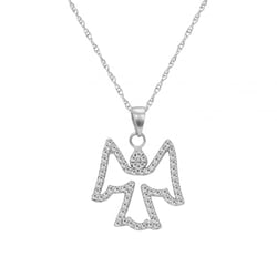 Přívěsek anděl s diamanty Jayon