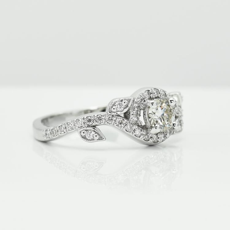 Vintage diamantový prsten 11840