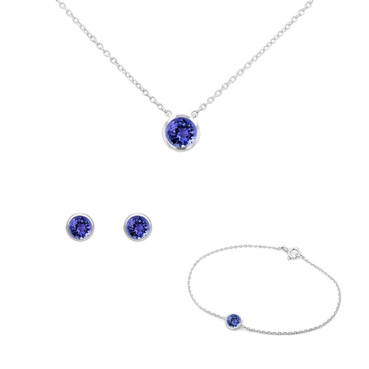 Kolekce jemných šperků s tanzanity Tolar 147454