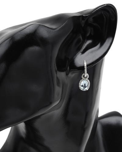 Topazové náušnice stříbrné 1590