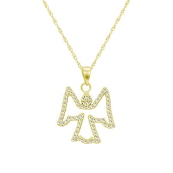 Přívěsek anděl s diamanty Jayon