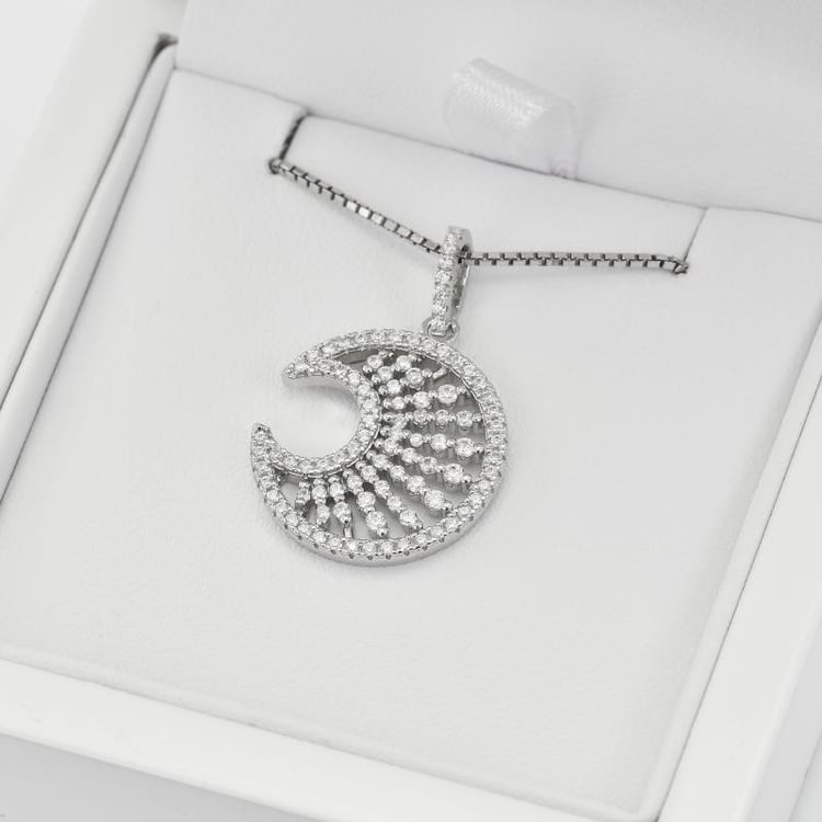 Přívěsek se zirkony 35722