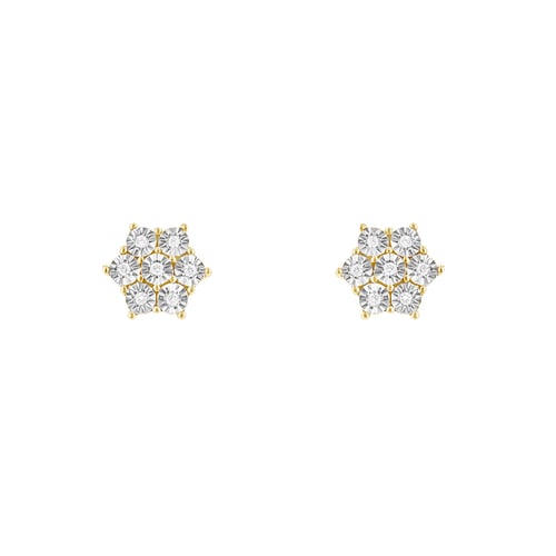 Elegantní diamantové náušnice Svetlana