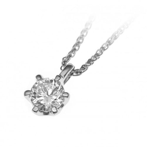 Platinový přívěsek s diamantem Bette