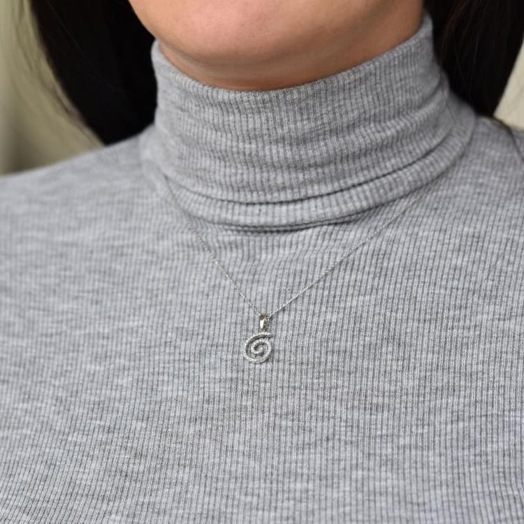 Zlatý náhrdelník plný diamantového světla Ketia 25165