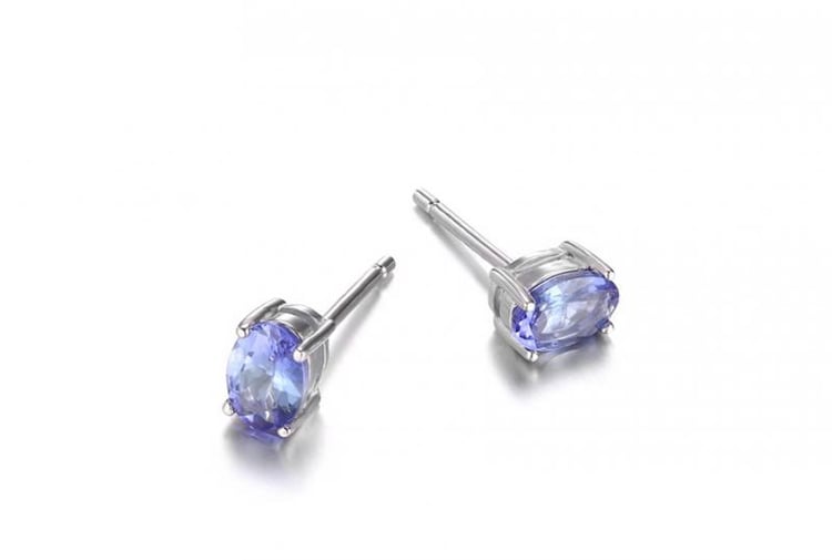 Naušnice s tanzanity 16442