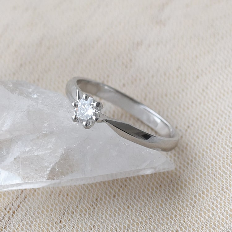 Diamantový prsten ze zlata Iravan 73422