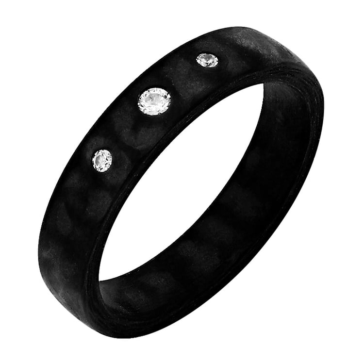 Dámský snubní prsten s diamanty 80027