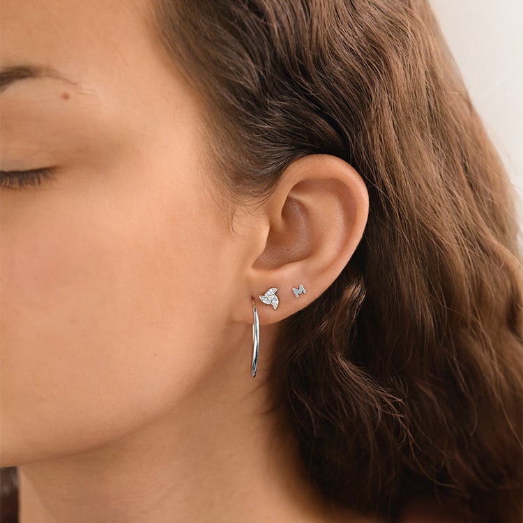 Zlaté kruhové náušnice Banks 153198