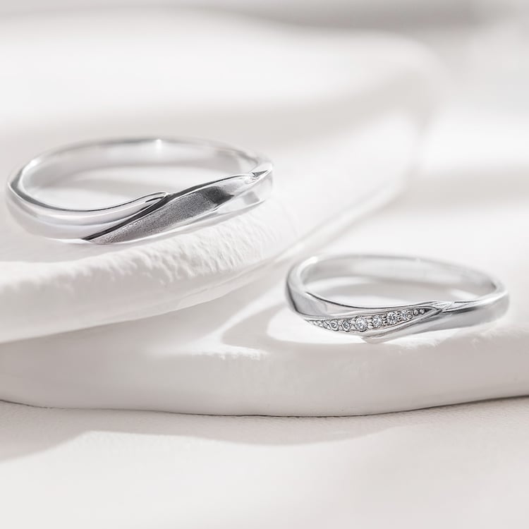 Snubní prsteny ze zlata s diamanty Abella 157191