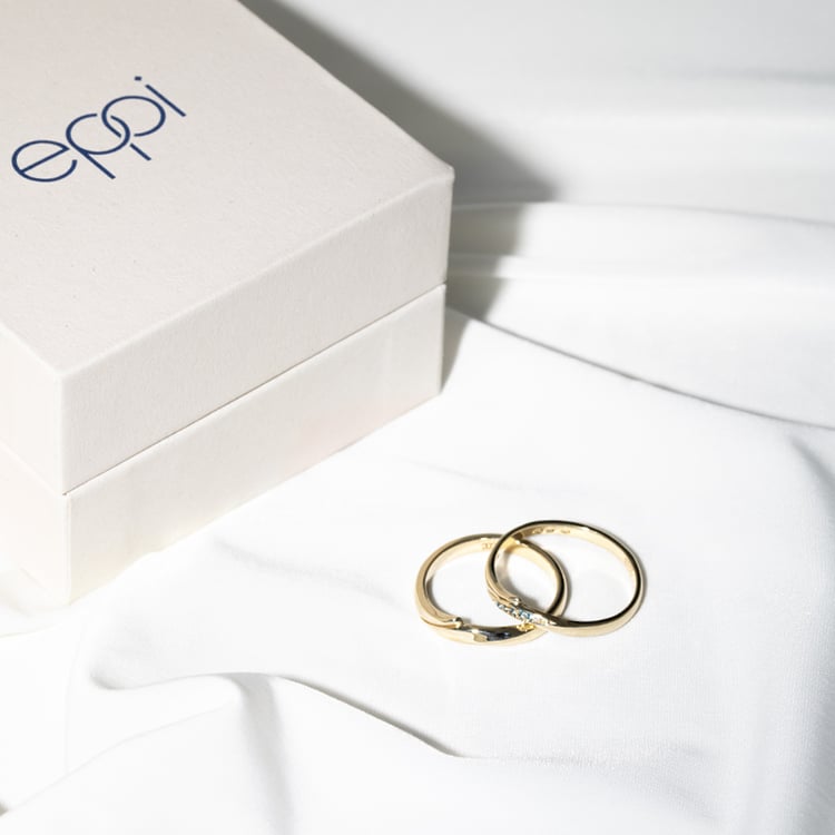 Snubní prsteny ze zlata s diamanty Abella 128608