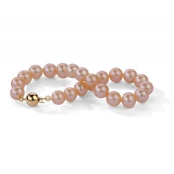 Zlatý náramek s 7-7.50 mm perlami Locat