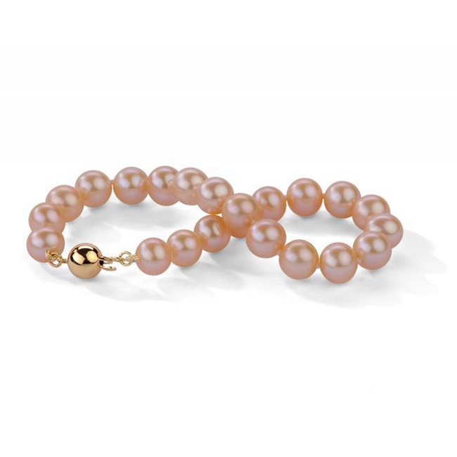 Zlatý náramek s 7-7.50 mm perlami Bhavani 24600