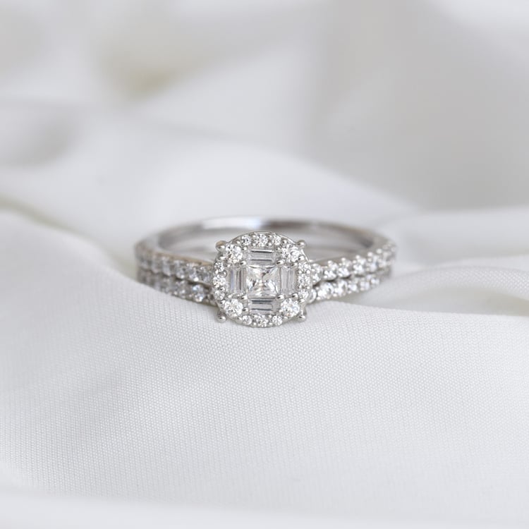 Diamantový prsten 85757