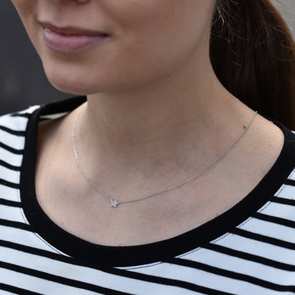 Náhrdelník s diamantovou hvězdou Ceara