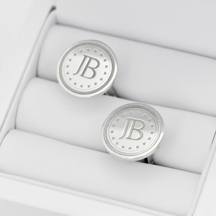 Stříbrné manžetové knoflíčky 19567