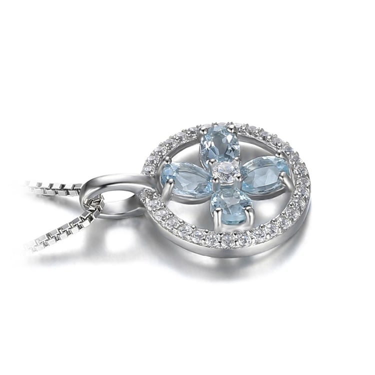 Stříbrný náhrdelník 19318