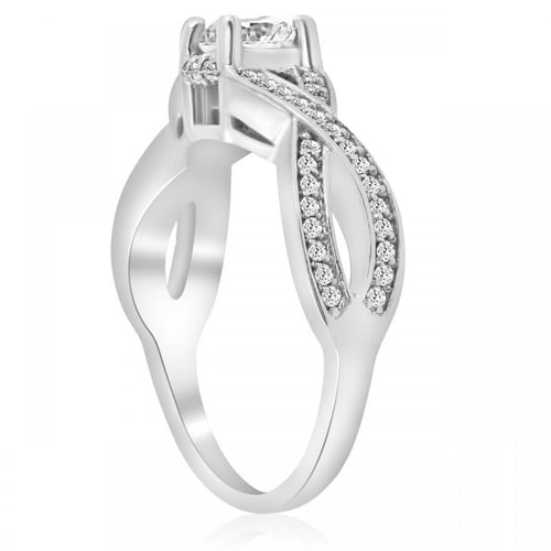 Luxusní zásnubní prsten s lab-grown diamanty Frankie