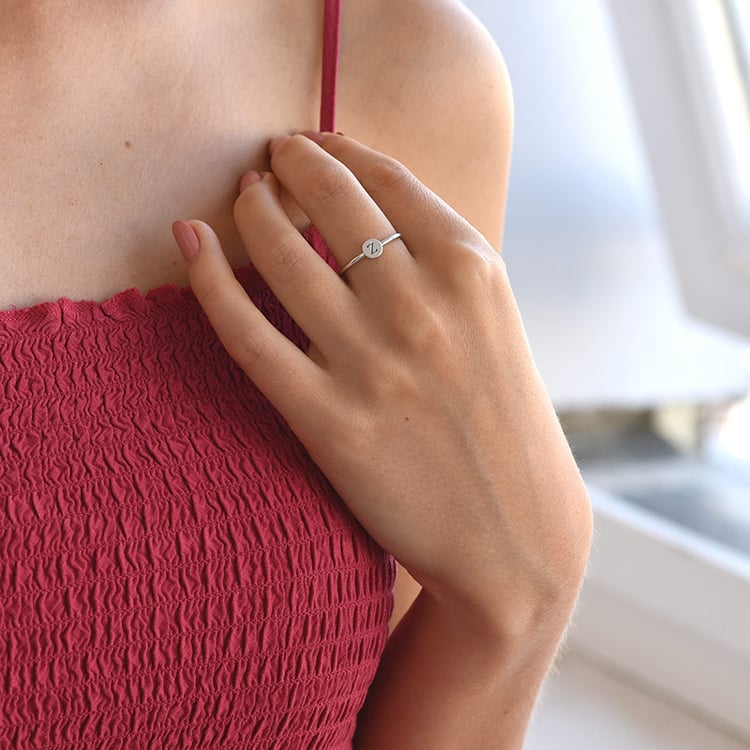 Gravír ve zlatém prstenu 67563