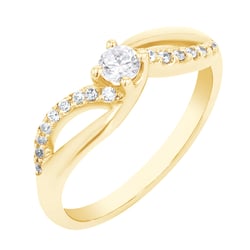 Zásnubní prsten s lab-grown diamanty Wemy