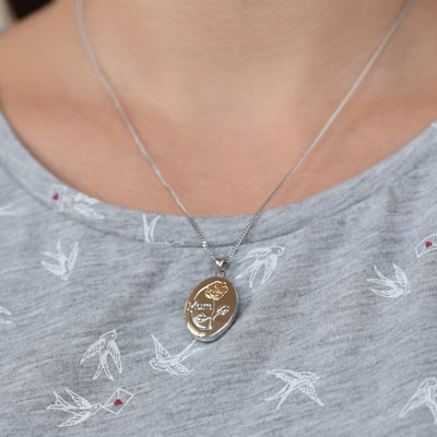 Medailon ze stříbra