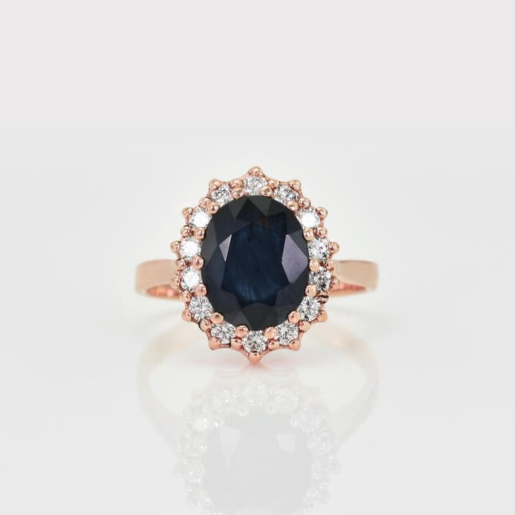 Prsten se safírem 52774