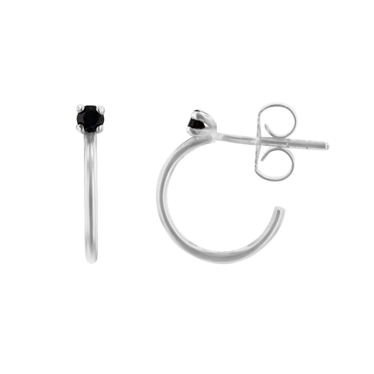 Kruhové diamantové náušnice 93885