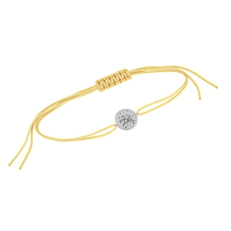 Provázkový náramek Malý princ s liškou a gravírem