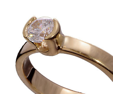 Zásnubní diamantový prsten 4050