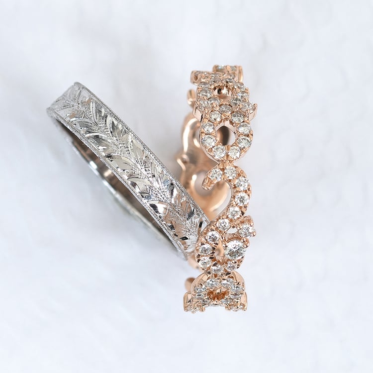 Eternity prsten s lab-grown diamanty Chaya 129211