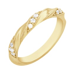 Proplétaný prsten s lab-grown diamanty Blake