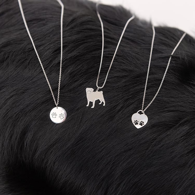 Přívěsek s tlapkami a gravírem Johan 98186