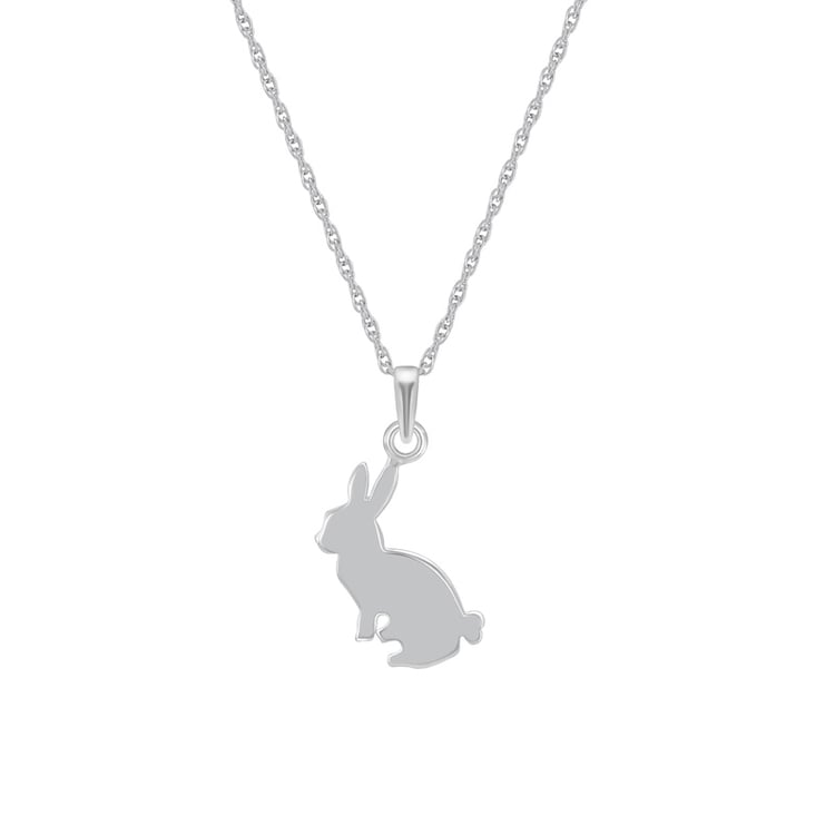 Stříbrný náhrdelník se zajíčkem Bunny